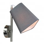 Настенный светильник Escada 10185/1A E14*40W Chrome/Grey HALL