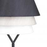 Настольный светильник Escada 10187/T E27*60W Black/Beige/White