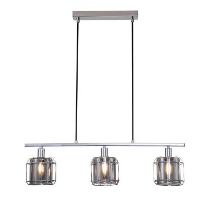 Подвесной светильник Escada 10188/3S E14*40W Chrome MIDLAND Подвесной светильник Escada 10188/3S E14*40W Chrome MIDLAND