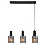 Подвесной светильник Escada 10189/3S E27*40W Black RAIN