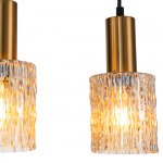 Подвесной светильник Escada 10189/3S E27*40W Brass RAIN