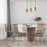 Подвесной светильник Escada 10189/3S E27*40W Brass RAIN