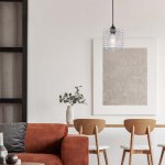 Подвесной светильник Escada 10190/1S E27*40W Chrome GRID