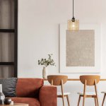 Подвесной светильник Escada 10190/1S E27*40W Gold GRID