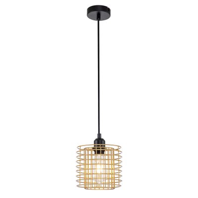 Подвесной светильник Escada 10190/1S E27*40W Gold GRID Подвесной светильник Escada 10190/1S E27*40W Gold GRID