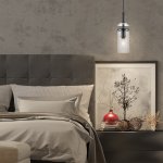 Подвесной светильник Escada 10191/1S E14*40W Black AVOLTO