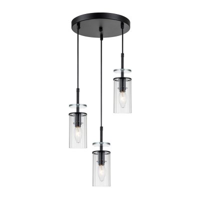 Подвесной светильник Escada 10191/3 E14*40W Black AVOLTO Подвесной светильник Escada 10191/3 E14*40W Black AVOLTO