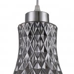 Подвесной светильник Escada 10193/1S E27*40W Chrome/Smoke CARNIVAL