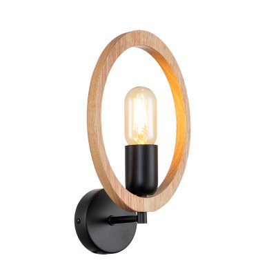 Настенный светильник Escada 10196/1A E27*40W Black RUSTIC