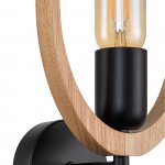 Настенный светильник Escada 10196/1A E27*40W Black RUSTIC