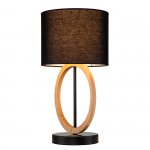 Настольный светильник Escada 10196/L E27*40W Black RUSTIC