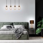 Настольный светильник Escada 10196/L E27*40W Black RUSTIC