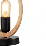 Настольный светильник Escada 10196/T E27*40W Black RUSTIC
