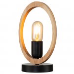 Настольный светильник Escada 10196/T E27*40W Black RUSTIC