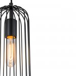 Подвесной светильник Escada 10198/1S E27*60W Black PHOENIX