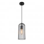 Подвесной светильник Escada 10198/1S E27*60W Black PHOENIX