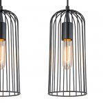 Подвесной светильник Escada 10198/3S E27*60W Black PHOENIX