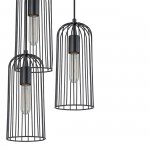 Подвесной светильник Escada 10198/6 E27*60W Black PHOENIX