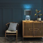 Настольный светильник Escada 10200/L E27*40W Blue HESTIA