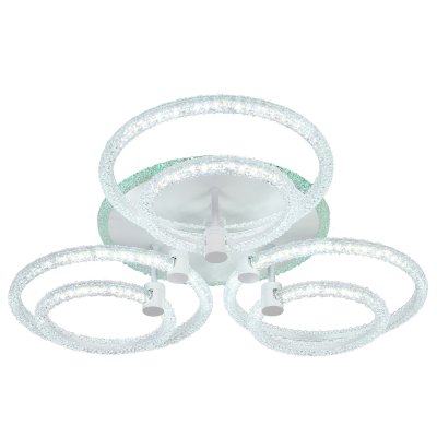 Потолочный светильник Escada 10204/6 LED*139+8W White ICE Потолочный светильник Escada 10204/6 LED*139+8W White ICE