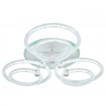 Потолочный светильник Escada 10204/6 LED*139+8W White ICE