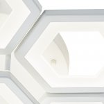 Потолочный светильник Escada 10204/7 LED*130W White HEXAGON