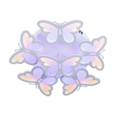 Потолочный светильник Escada 10205/5 LED*80W White BUTTERFLY