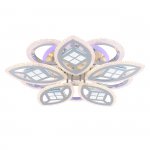 Потолочный светильник Escada 10207/10 LED*152+20W Chrome ALGOL