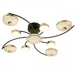 Потолочный светильник Escada 10208/8 LED*110W Black/Gold LIBERTA