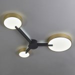 Потолочный светильник Escada 10209/3 LED*68W Gold/Black EXPERT