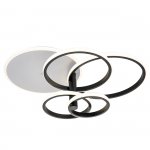 Потолочный светильник Escada 10213/4 LED*84+24W White/Black CONTOUR