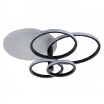 Потолочный светильник Escada 10213/4 LED*84+24W White/Black CONTOUR