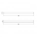 Настенный светильник Escada 10214/S LED*24W White