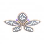 Потолочный светильник Escada 10216/5 LED*100+14W White ALGOL