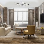 Потолочный светильник Escada 10216/S LED*138W White/Black