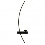 Настенный светильник Escada 10220/2 LED*15W Black L