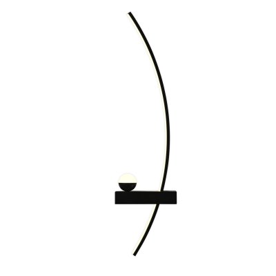 Настенный светильник Escada 10220/2 LED*15W Black R