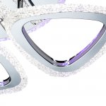 Потолочный светильник Escada 10221/5 LED*60+18W Chrome CANDY