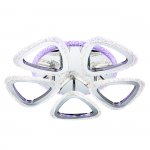 Потолочный светильник Escada 10221/5 LED*60+18W Chrome CANDY