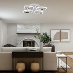 Потолочный светильник Escada 10222/4 LED*32W Chrome