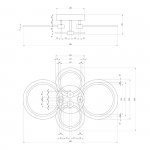 Потолочный светильник Escada 10224/4 LED*56W White