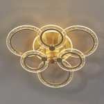 Потолочный светильник Escada 10225/6 LED*97W BL Gold ENIGMA