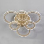 Потолочный светильник Escada 10225/6 LED*97W BL Gold ENIGMA