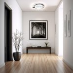 Потолочный светильник Escada 10226/3 ROUND LED*60W Black/White CONCEPT