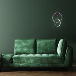 Настенный светильник Escada 10230/SG LED*34W Black RELATION