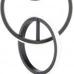 Настенный светильник Escada 10230/SG LED*34W Black RELATION