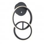 Настенный светильник Escada 10230/SG LED*34W Black RELATION