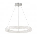Подвесной светильник Escada 10233/1 LED*40W Chrome/Clear BIAFO