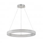 Подвесной светильник Escada 10233/1 LED*40W Chrome/Clear BIAFO
