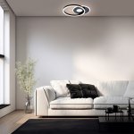 Потолочный светильник Escada 10234/1 LED*45W Black/White ARCTIC